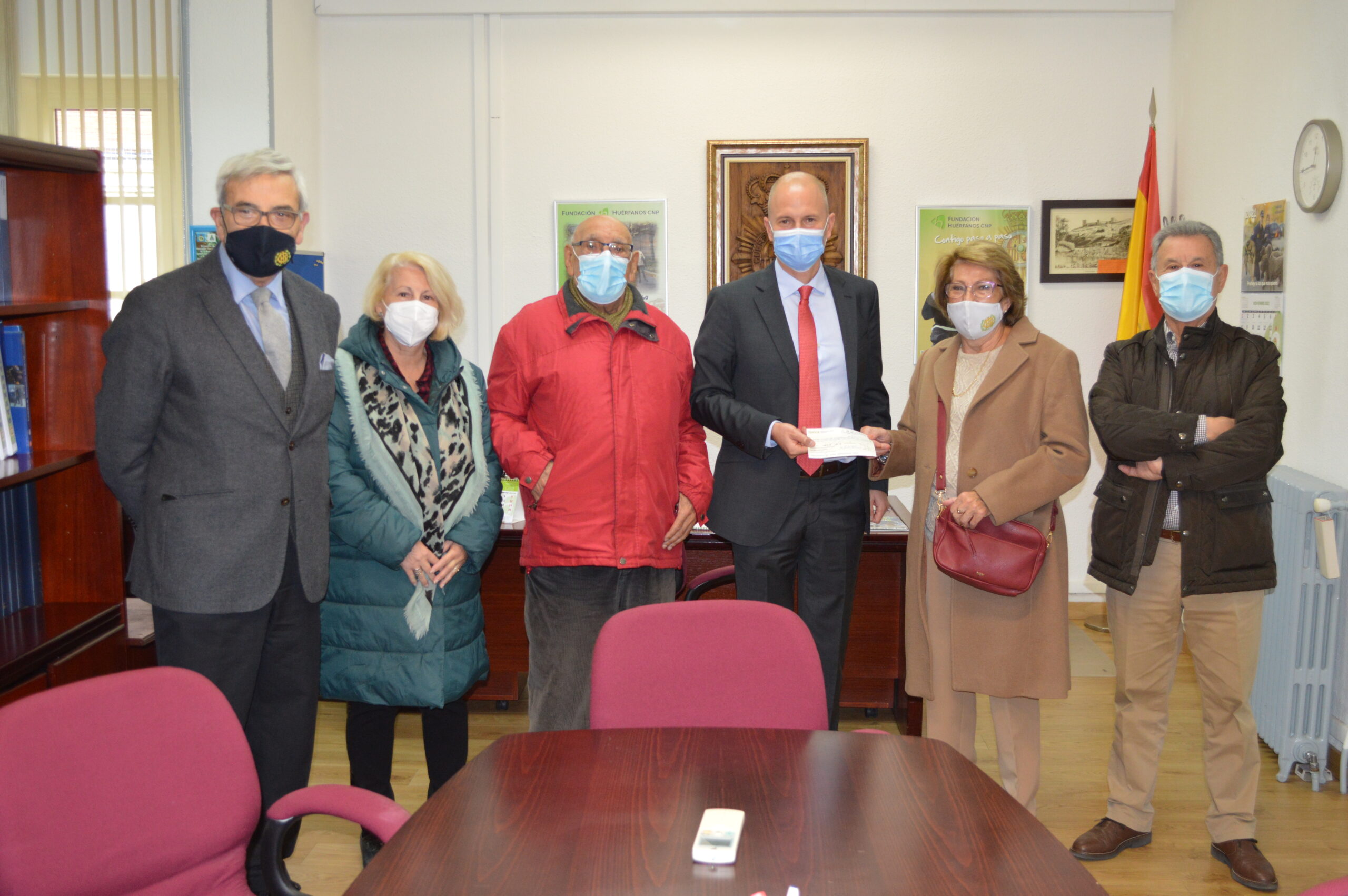 Recibimos un donativo de la Asociación