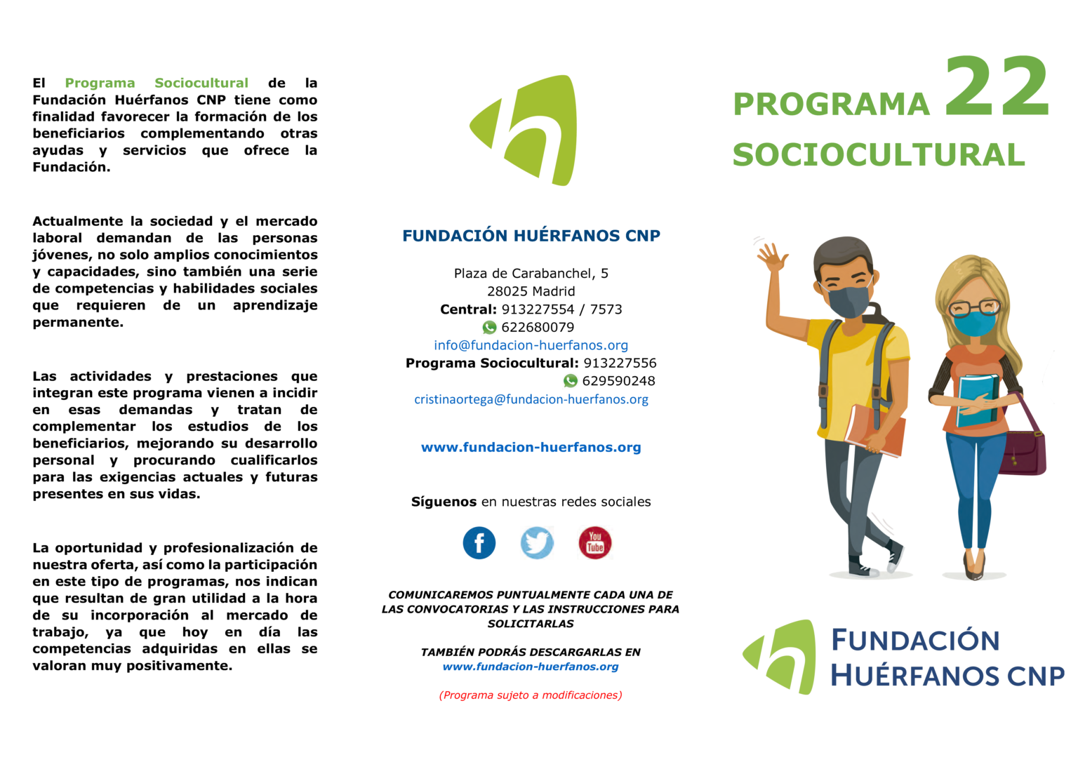 Palabras De Ofrecimiento De Un Programa Social